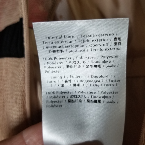 RED Valentino Bow Embellished Pleated Point D'Esprit Blush Colored Dress - Picture 6 of 10